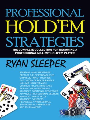 cover image of Professional Hold'Em Strategies